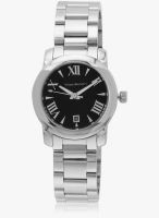 Yves Bertelin WM37582 Silver/Black Analog Watch