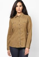 s.Oliver Brown Shirts