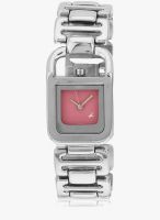 Fastrack Silver Analog Watch