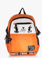 Genius 17 Inches Orange Backpack