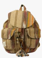 The House of tara Multicoloured Cotton Backpack