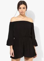 Topshop-Outlet Bardot Crinkle Playsuit