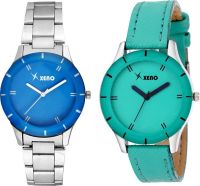 Xeno ZD000225CL Blue Sea Green Combo Women Analog Watch - For Girls, Women
