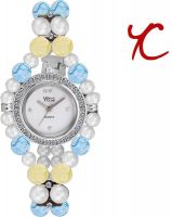 Youth Club Colored-Pearl Analog Watch - For Girls