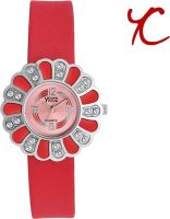 Youth Club Floral Pattern Analog Watch - For Girls, Women