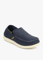 Crocs Santa Cruz Navy Blue Loafers