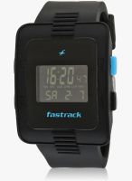 Fastrack 38009Pp01j Black/Black Digital Watch