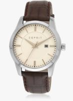 Esprit Brown/White Analog Watch
