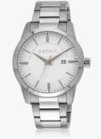 Esprit Silver/White Analog Watch