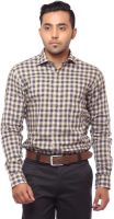 FA French America Men's Checkered Formal Multicolor Shirt
