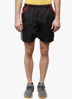 Fitz Black Solid Shorts