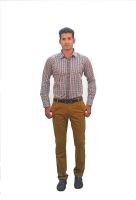 Green Bows Men's Checkered Formal Multicolor Shirt