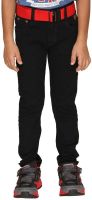 Heroes & Hunks Regular Fit Boy's Black Jeans