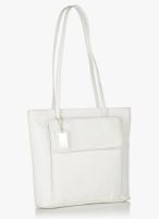 Hidesign Tovah 4310 White Leather Tote Bag