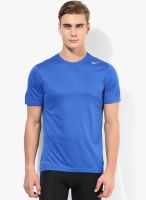 Nike Blue Round Neck T-Shirts