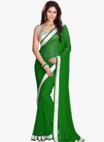 Sourbh Sarees Green Embroidered Saree