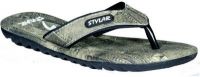 Stylar Black And White Max Flip Flops