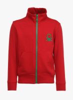 United Colors of Benetton Red Sweatshirt