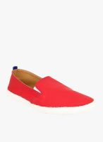 Arth Red Loafers