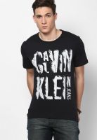 Calvin Klein Jeans Black Round Neck T-Shirt