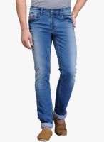 Canary London Light Blue Mid Rise Slim Fit Jeans