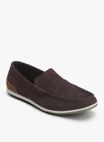 Clarks Medly Sun Brown Moccasins