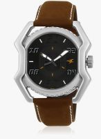 Fastrack 3112Sl02 Brown/Black Analog Watch