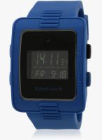 Fastrack 38009Pp02 Blue/Black Digital Watch