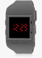 Fastrack 38012Pp02 Grey/Black Digital Watch
