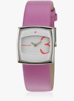 Fastrack Ne6013Sl01-C941 Purple/White Analog Watch