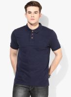 Forca By Lifestyle Blue Polo T-Shirt