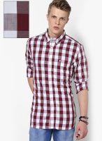 French Connection Red Casual Shirt