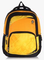Genius 17 Inches Orange Backpack