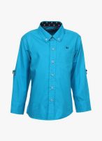 Gini & Jony Blue Casual Shirt