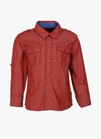 Gini & Jony Red Casual Shirt