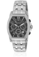 Giordano P108-11 Silver/Black Chronograph Watch