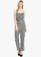 Harpa White Striped Jumpsuit