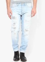 Jack & Jones Blue Anti Fit Jeans (Erik)