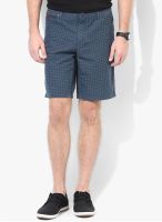 Jack & Jones Blue Printed Shorts