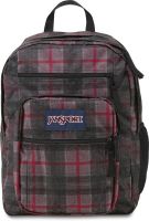 JanSport Big Student 34 L Backpack(Red Tape Knit Plaid)