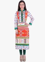 Kurti'S Red Embroidered Kurtis