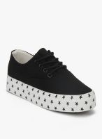 My Foot Black Casual Sneakers