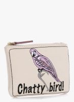 New Look Chatty Bird Stone Postcard Wallet