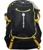 Supasac Mdskb 26 L Laptop Backpack(Black, Yellow)