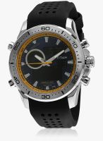 Titan Octane 9455Sp04 Black/Blue Analog & Digital Watch