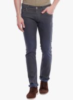 Vintage Light Blue Low Rise Slim Fit Jeans