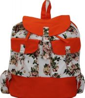 Vogue Tree Flwhorg 3 L Medium Backpack(Orange)