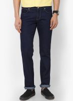 Wrangler Navy Blue Regular Fit Jeans (Floyd)