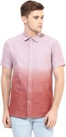 Yuvi Men's Solid Casual Maroon Shirt