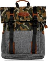 Zobello Camo Laptop Travel 38.4 L Backpack(Forest Camo)